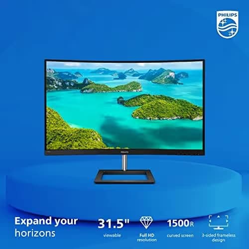 Philips 322E1C 31.5" 1080p 75Hz VA Curved Monitor image