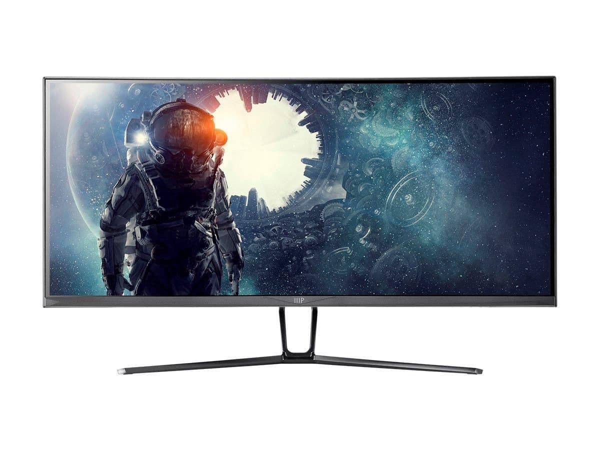 Monoprice 138035 35" 3440x1440 120Hz VA Curved Monitor main image