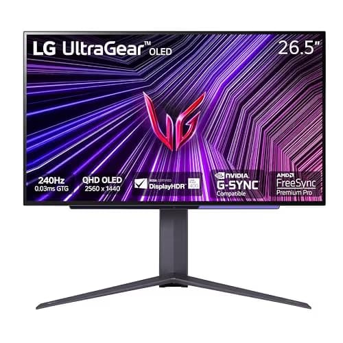 LG 27GS95QE-B 27" 1440p 240Hz OLED Monitor image