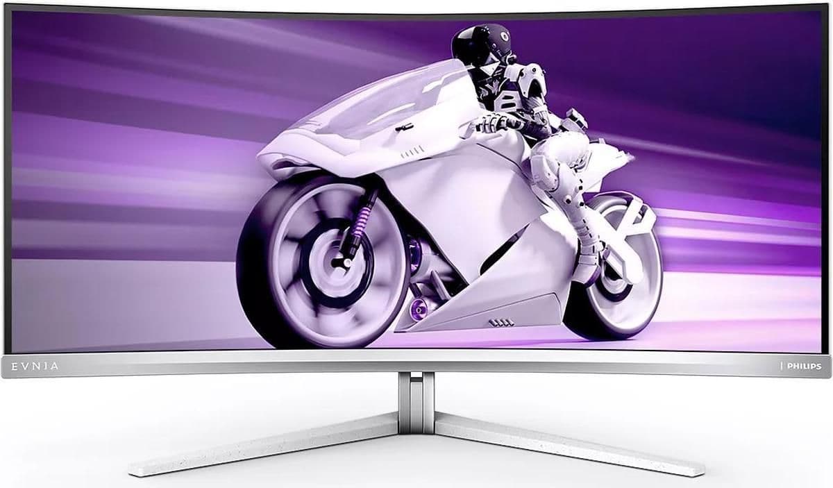 Philips Evnia 34" 3440x1440 165Hz VA Curved Monitor main image