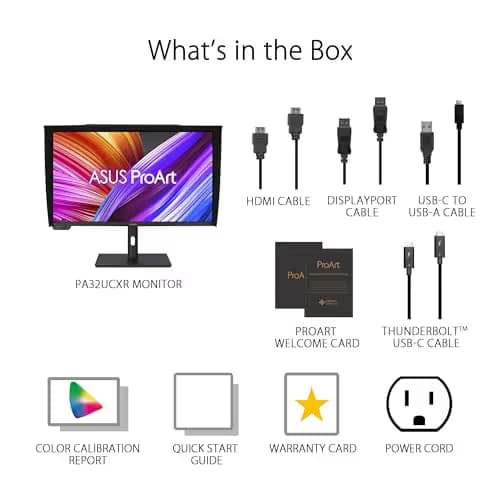 Asus ProArt Display PA32UCXR 32" 4K 60Hz IPS Monitor image