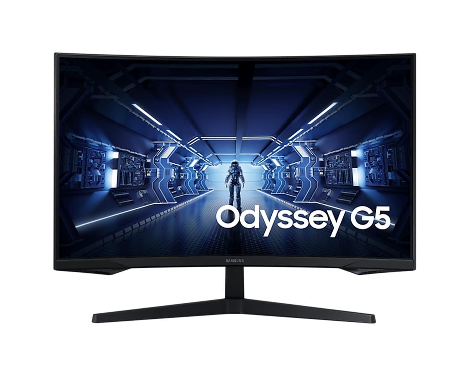 Samsung Odyssey G5 27" 1440p 144Hz VA Curved Monitor image
