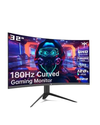KTC H32S17 31.5" 1440p 165Hz VA Curved Monitor image