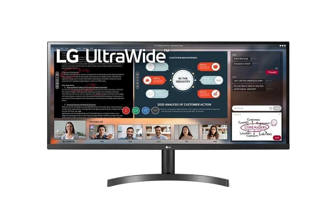 LG 34WL500-B 34" 2560x1080 75Hz IPS Monitor main image