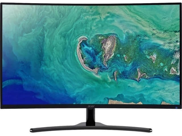 Acer ED322QR Pbmiipx 31.5" 1080p 144Hz VA Curved Monitor image