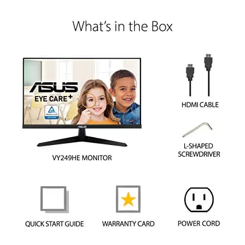 Asus VY249HE 23.8" 1080p 75Hz IPS Monitor image
