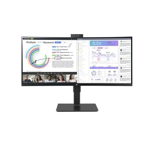 LG 34BQ77QCB 34" 3440x1440 60Hz IPS Curved Monitor image
