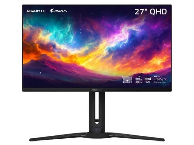 Gigabyte AORUS FO27Q3 27" 1440p 360Hz QD-OLED Monitor main image