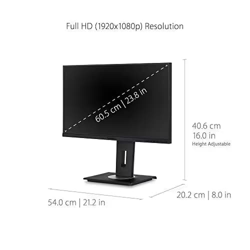 ViewSonic VG2455 24" 1080p 60Hz IPS Monitor image