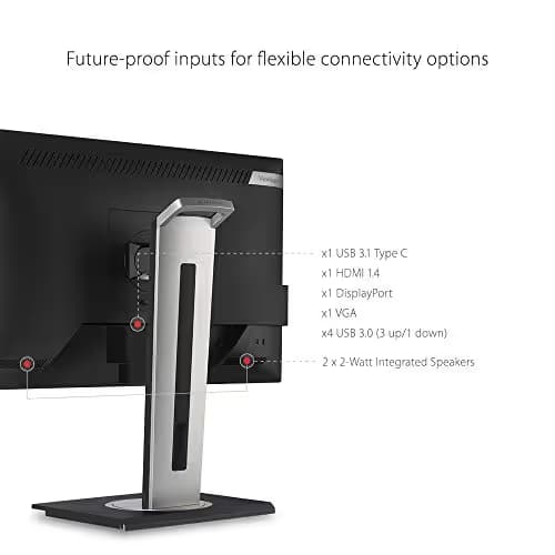 ViewSonic VG2455 24" 1080p 60Hz IPS Monitor image