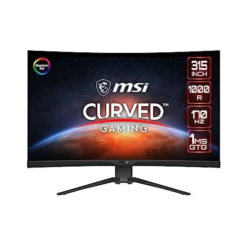 MSI MAG 325CQRF-QD 31.5" 1440p 170Hz VA Curved Monitor main image