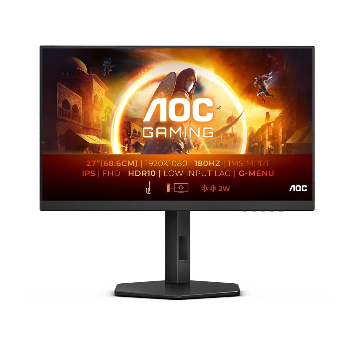 AOC 27G4X 27" 1080p 180Hz IPS Monitor image