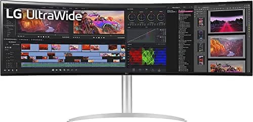 LG 49WQ95C-W 49" 5120x1440 144Hz Nano IPS Curved Monitor image
