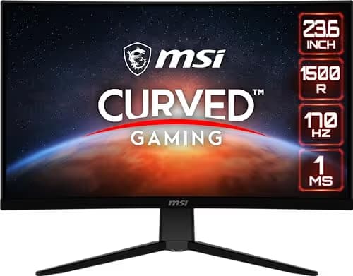 MSI G2422C 24" 1080p 180Hz VA Curved Monitor image