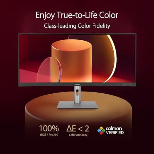 Asus ProArt Display PA34VCNV 34.1" 3440x1440 60Hz IPS Curved Monitor image