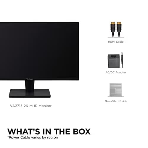 ViewSonic VA2715-2K-MHD 27" 1440p 100Hz VA Monitor image