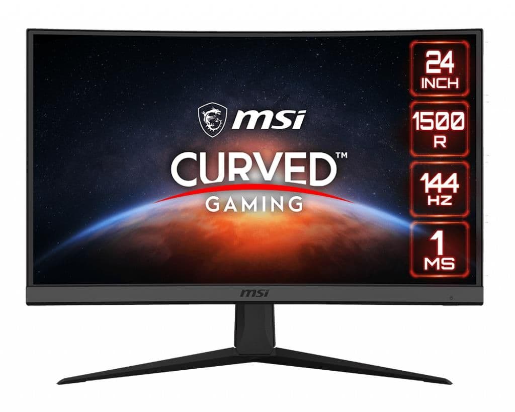 MSI Optix G24C6 23.6" 1080p 144Hz VA Curved Monitor image