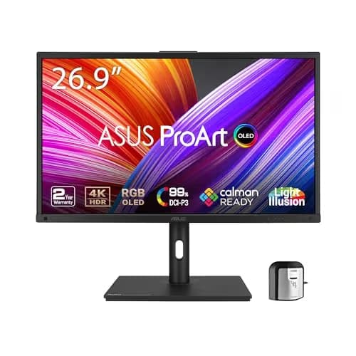 Asus ProArt Display PA27DCE-K 26.9" 4K 60Hz OLED Monitor image