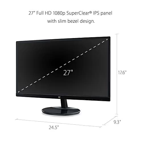 ViewSonic VA2759-smh 27" 1080p 60Hz IPS Monitor image