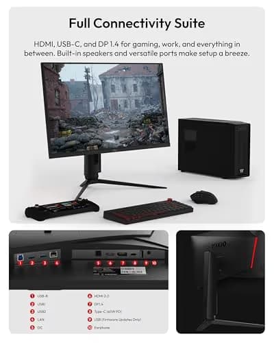 Pixio PX277PRO 27" 1440p 165Hz IPS Monitor image