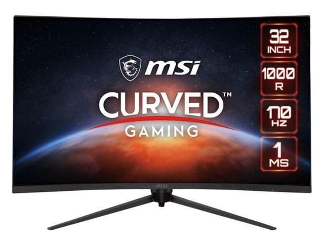 MSI G321CQP E2 31.5" 1440p 170Hz VA Curved Monitor image