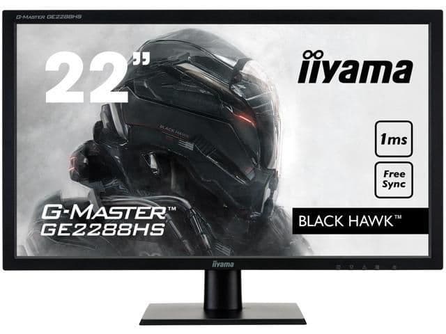 iiyama G-MASTER BLACK HAWK 21.5" 1080p 75Hz TN Monitor image