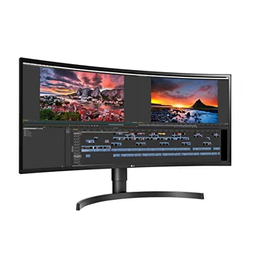 LG 34WN80C-B 34" 1440p 60Hz IPS Curved Monitor image