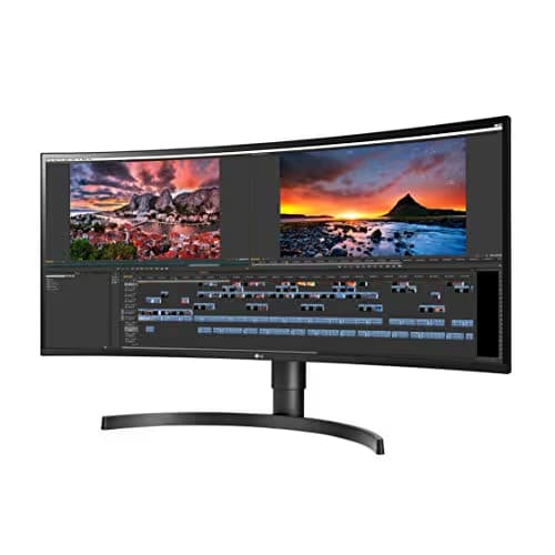 LG 34WN80C-B 34" 1440p 60Hz IPS Curved Monitor image