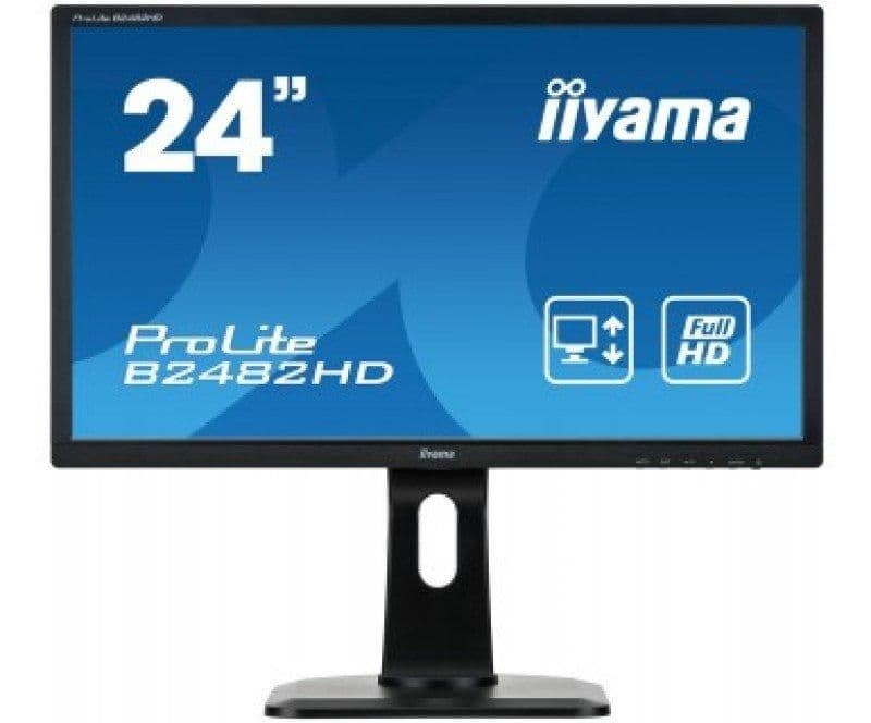 iiyama B2482HD-B1 24" 1080p 60Hz TN Monitor main image