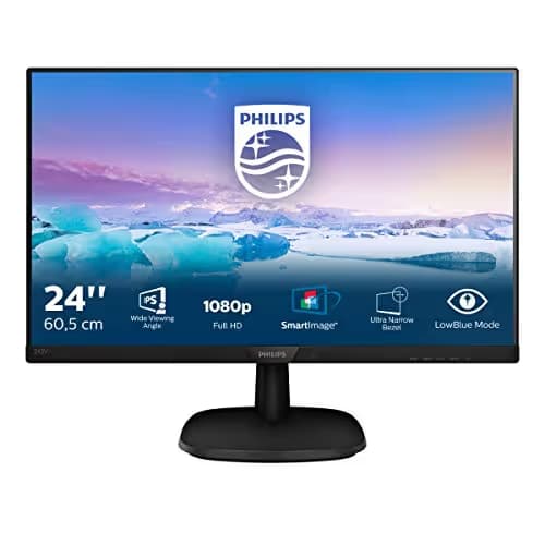 Philips 243V7QJABF/00 23.8" 1080p 75Hz IPS Monitor main image