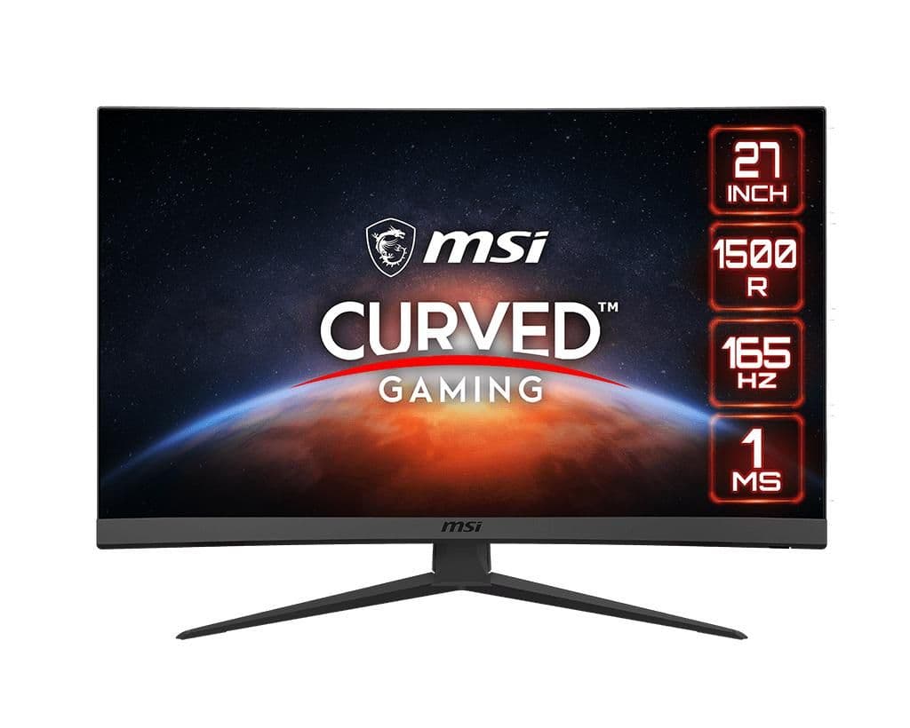 MSI Optix G27C6 27" 1080p 165Hz VA Curved Monitor main image