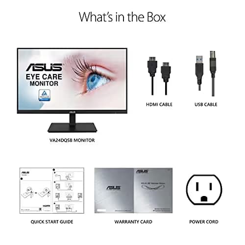 Asus VA24DQSB 23.8" 1080p 75Hz IPS Monitor image