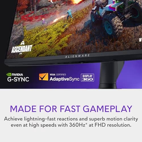 Dell Alienware AW2725QF 27" 4K 180Hz IPS Monitor image