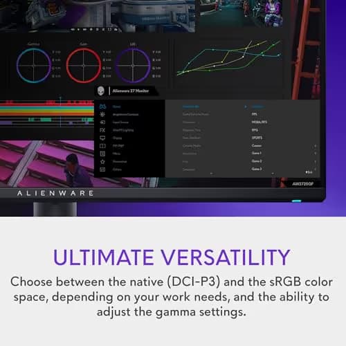 Dell Alienware AW2725QF 27" 4K 180Hz IPS Monitor image