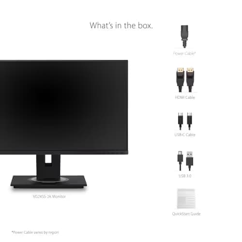 ViewSonic VG2455-2K 23.8" 1440p 60Hz IPS Monitor image