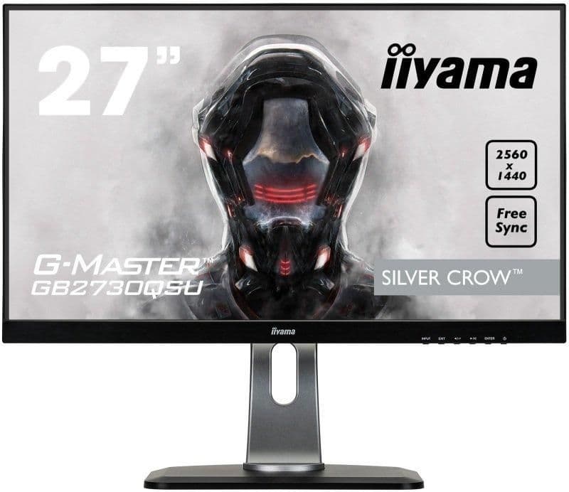 iiyama G-MASTER SILVER CROW 27" 1440p 75Hz TN Monitor main image