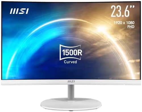 MSI PRO MP241CAW 23.6" 1920 x 1080 75Hz VA Curved Monitor image