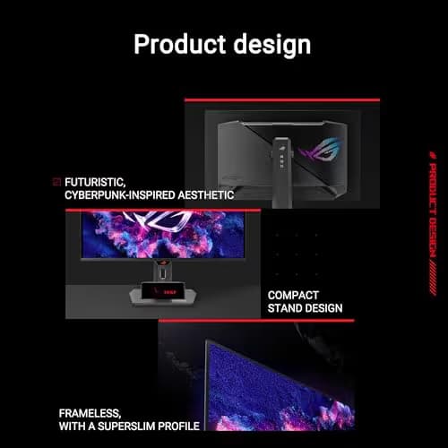 Asus ROG Strix OLED XG27ACDNG 26.5" 1440p 360Hz QD-OLED Monitor image