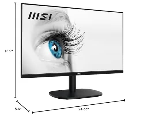 MSI PRO MP245V 23.8" 1080p 100Hz VA Monitor image