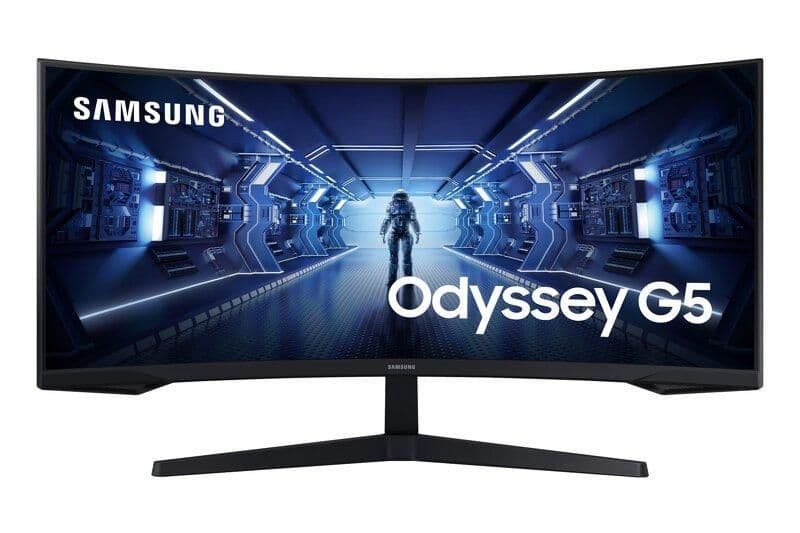 Samsung Odyssey G5 34" 3440x1440 165Hz VA Curved Monitor main image