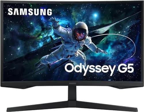 Samsung Odyssey G55C 32" 1440p 165Hz VA Curved Monitor main image