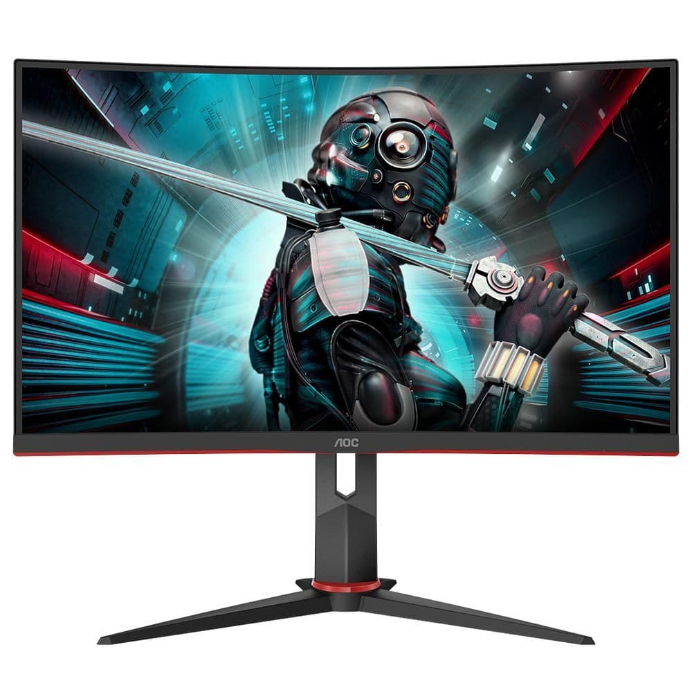 AOC CQ27G2U/BK 27" 1440p 144Hz VA Curved Monitor image