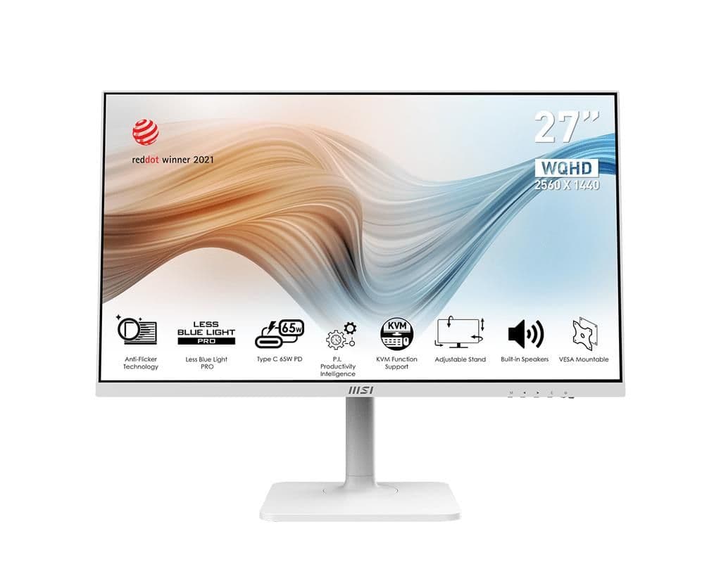 MSI Modern MD272QPW 27" 1440p 75Hz IPS Monitor main image