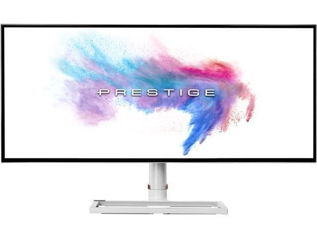 MSI Prestige PS341WU 34" 5120x2160 60Hz IPS Monitor image