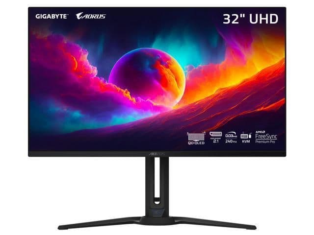 Gigabyte AORUS FO32U2P 31.5" 4K 240Hz QD-OLED Monitor main image
