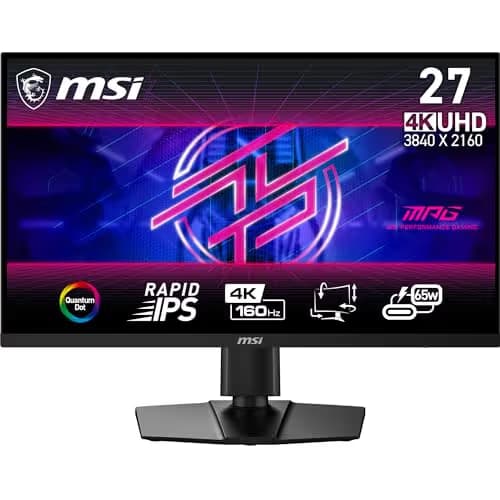 MSI MPG 274URF QD 27" 4K 160Hz IPS Monitor main image