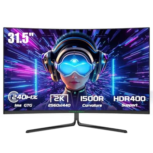 Titan Army C32C1S 31.5" 1440p 240Hz VA Curved Monitor image