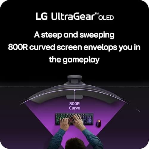 LG UltraGear GS95QE 45" 3440x1440 240Hz OLED Curved Monitor image