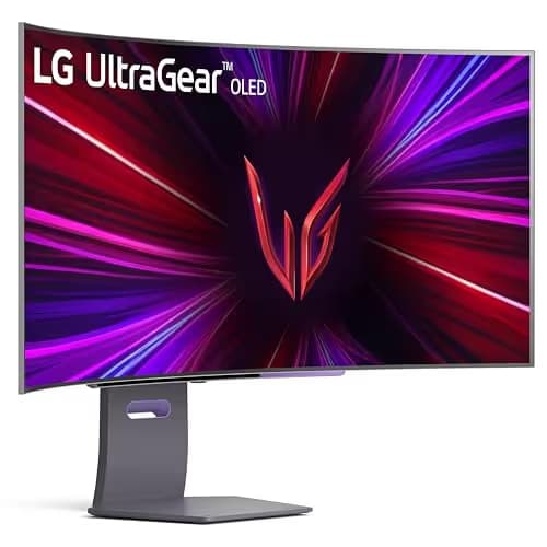 LG UltraGear GS95QE 45" 3440x1440 240Hz OLED Curved Monitor image