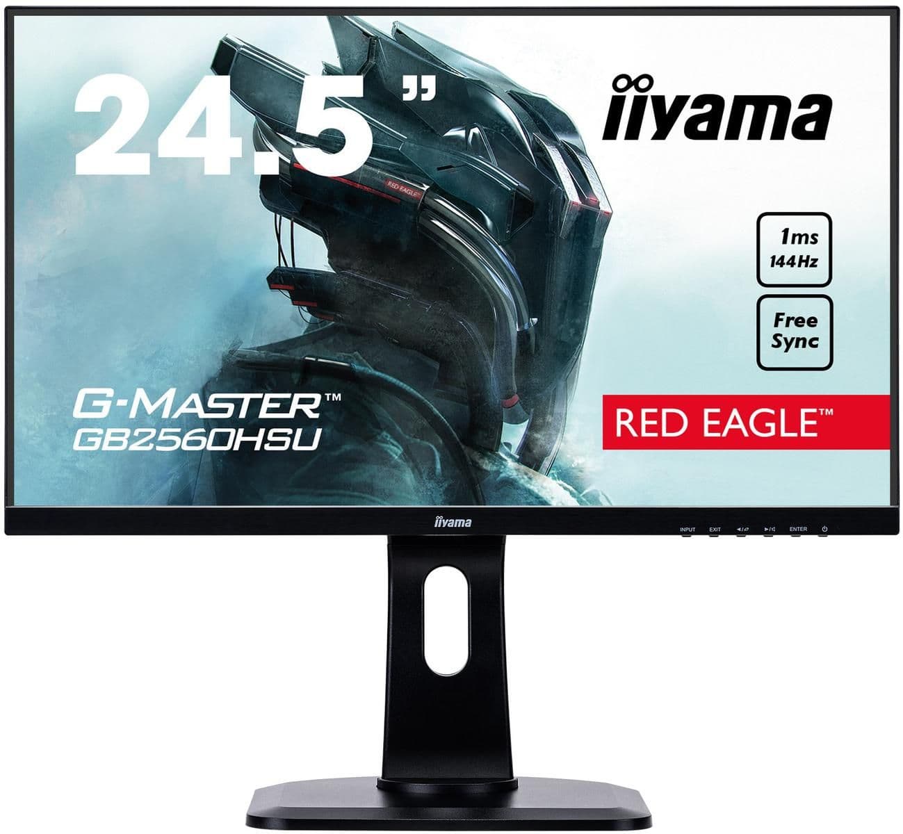 iiyama G-MASTER GB2560HSU-B1 24.5" 1080p 144Hz TN Monitor main image